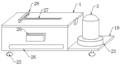 Measuring device for building design