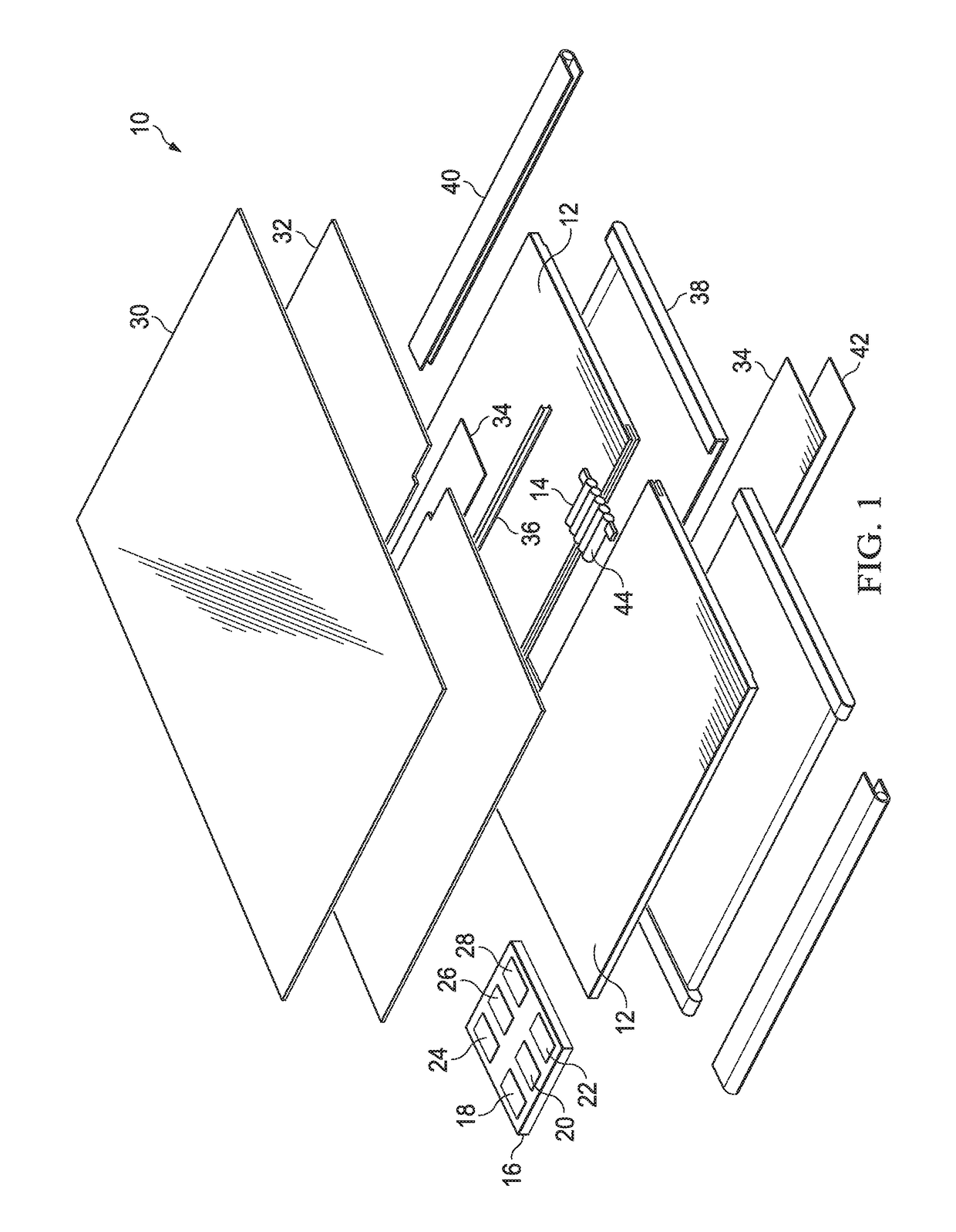 Flexible information handling system display hinge and ramp support structure