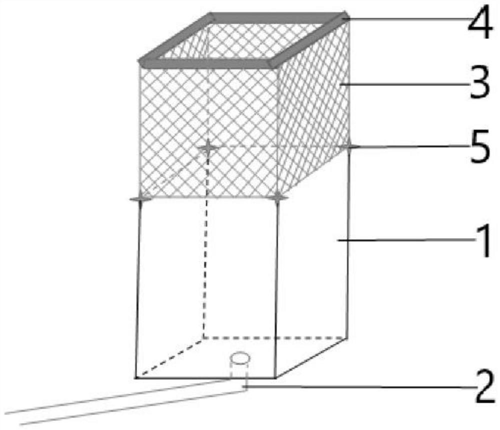 Flood overflowing and escape preventing device for aquaculture