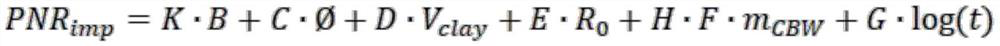 A method for scientific calculation of soaking time based on rock skeleton theory