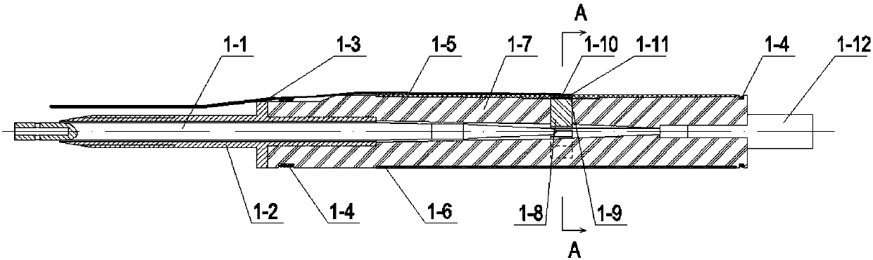 Semi-inclusion direct surface-mounting ground stress relief test device and method