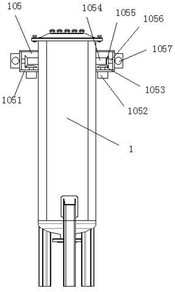 Heat-recoverable efficient phosphorus trichloride production device