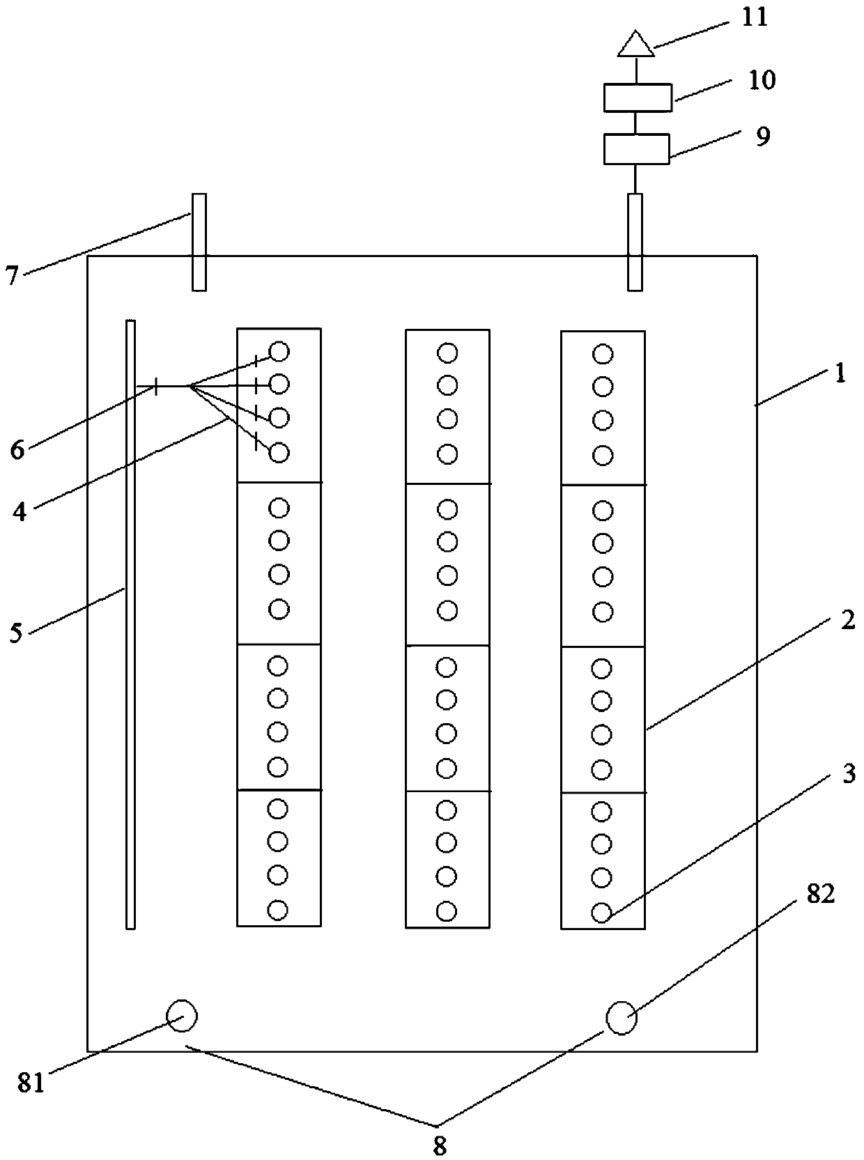 Crayfish larva breeding method of sherax quadricarinatus