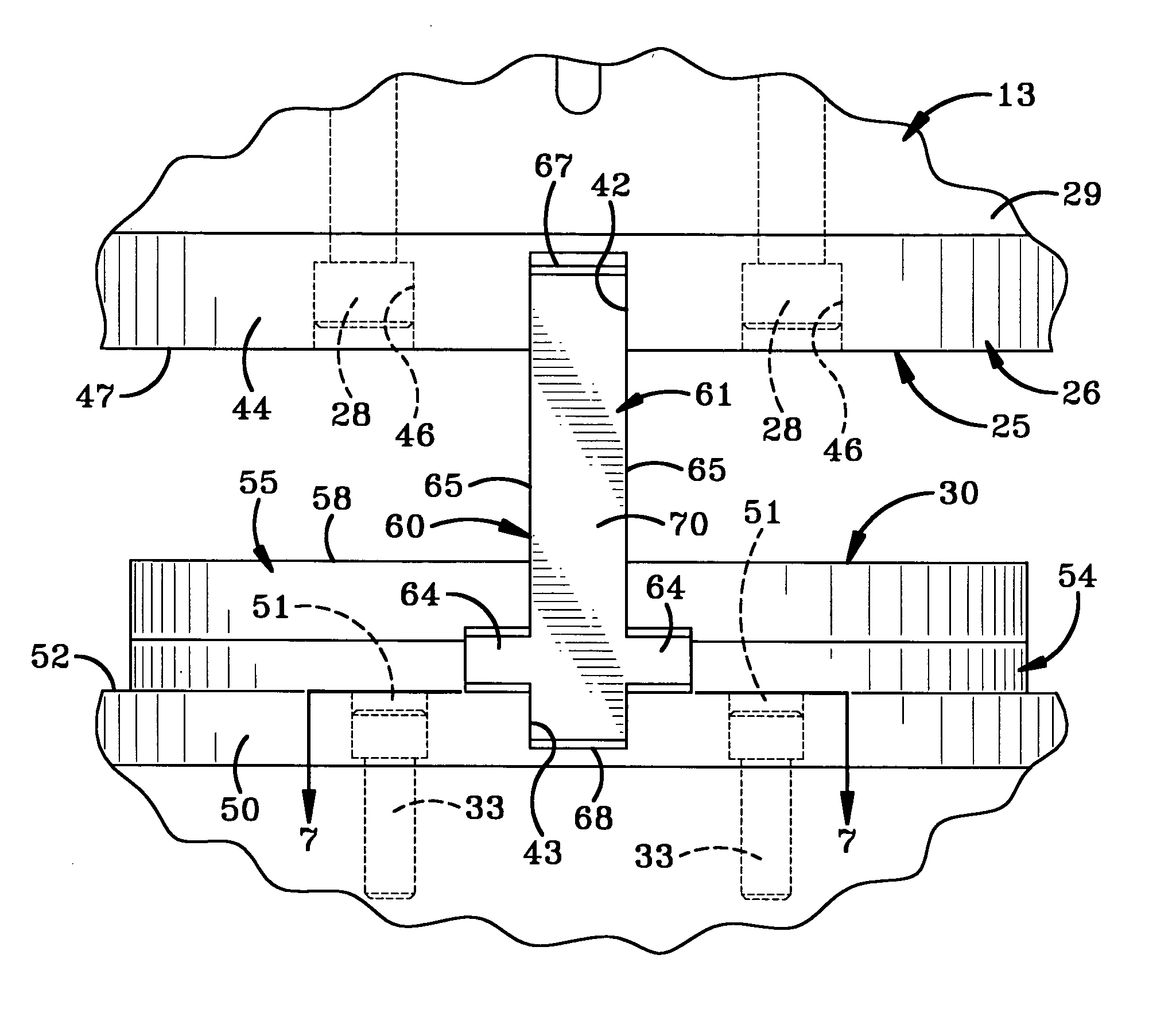 Method and apparatus for aligning components of a press