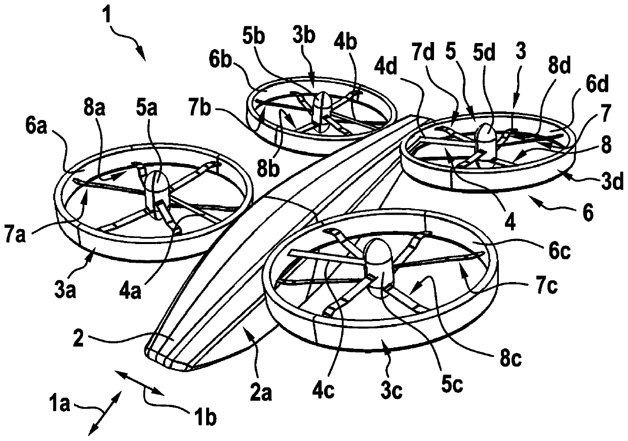 A shrouding for interacting with at least one rotor assembly