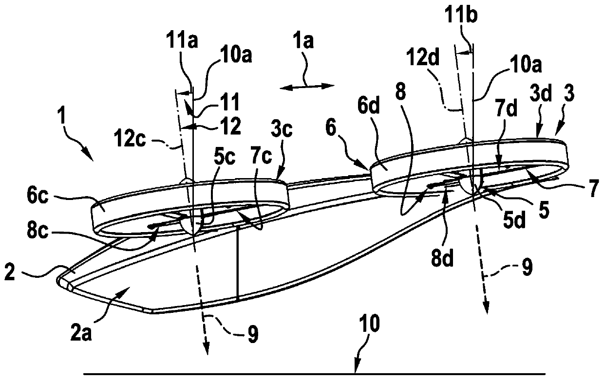 A shrouding for interacting with at least one rotor assembly