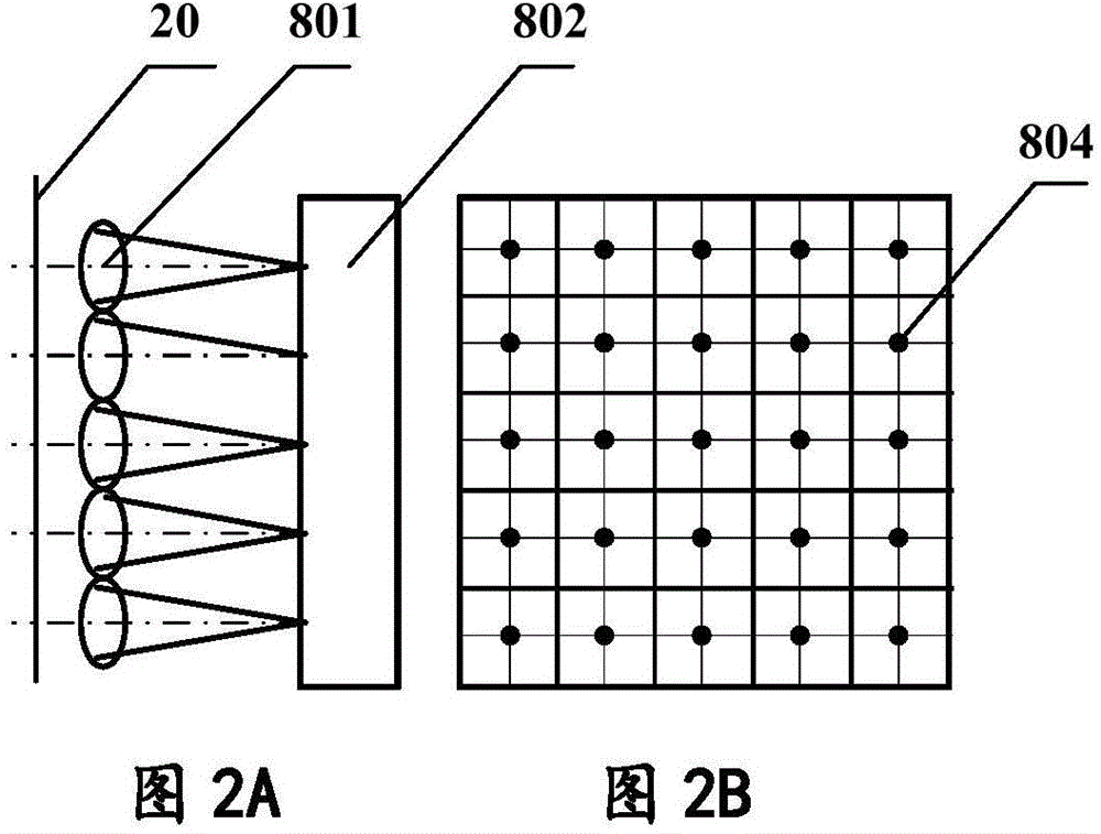 Device and method for measuring micropore diffraction wavefront quality