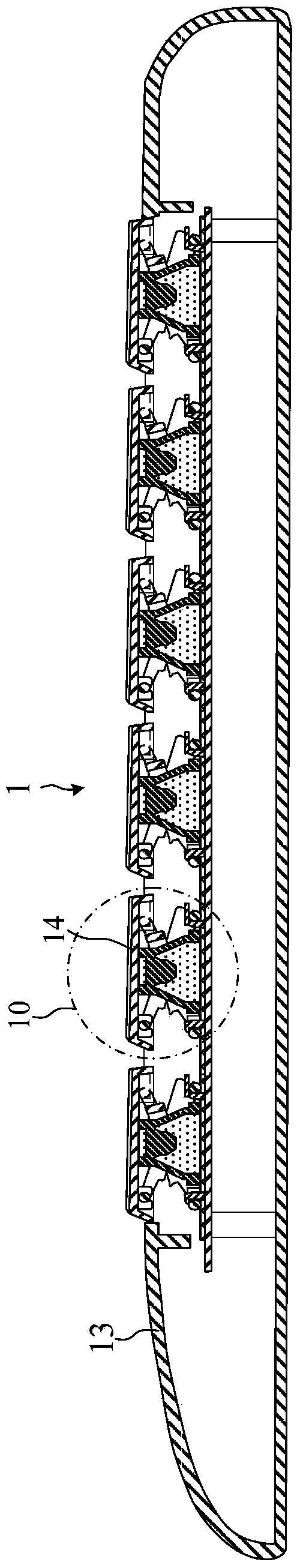 Resilient actuator and dome sheet, keyswitch and keyboard with resilient actuator