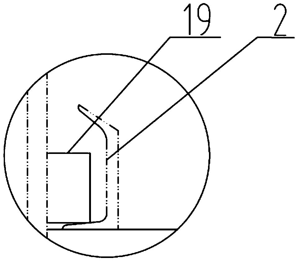 Anti-rollover device for use during loading and unloading of coal mine car