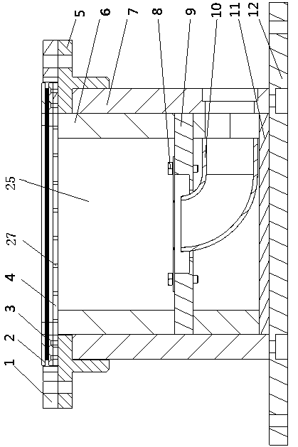 Single point incremental forming hot air heating working table and using method thereof