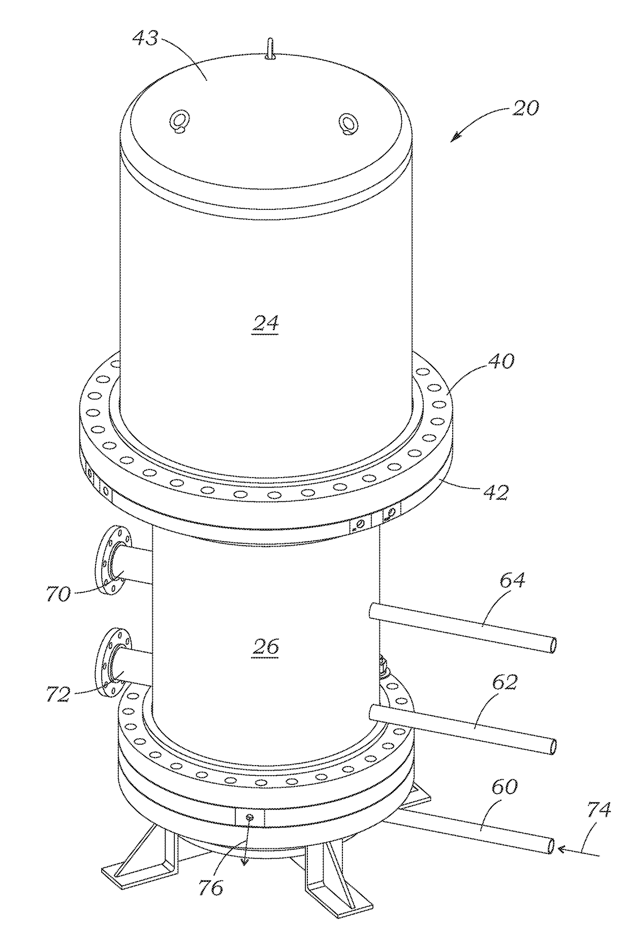 High pressure fuel gas pump