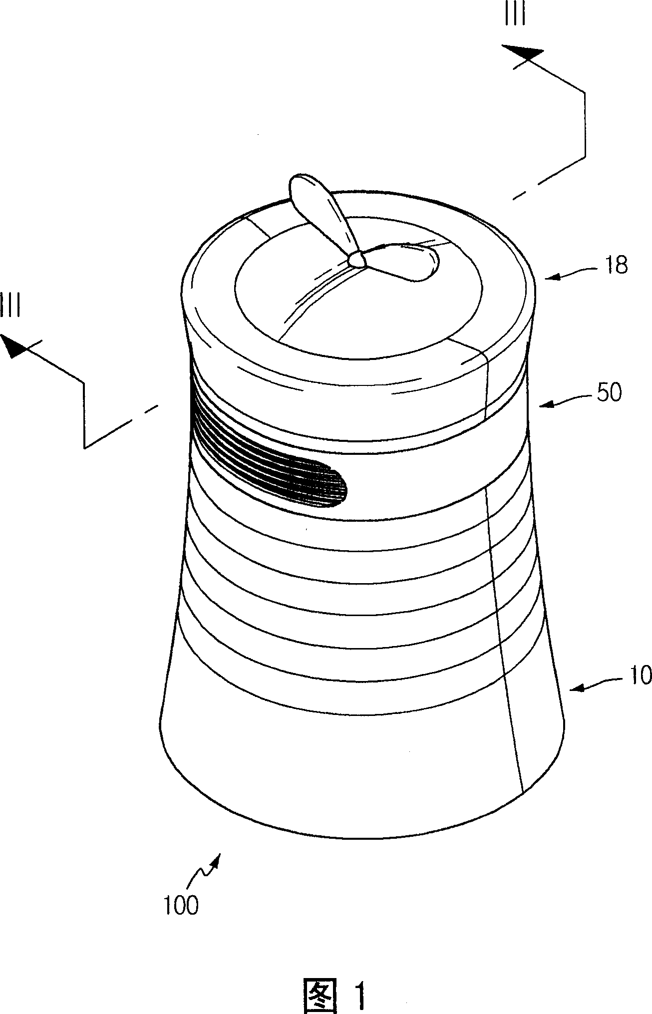 Multi-blade fan type air freshening device