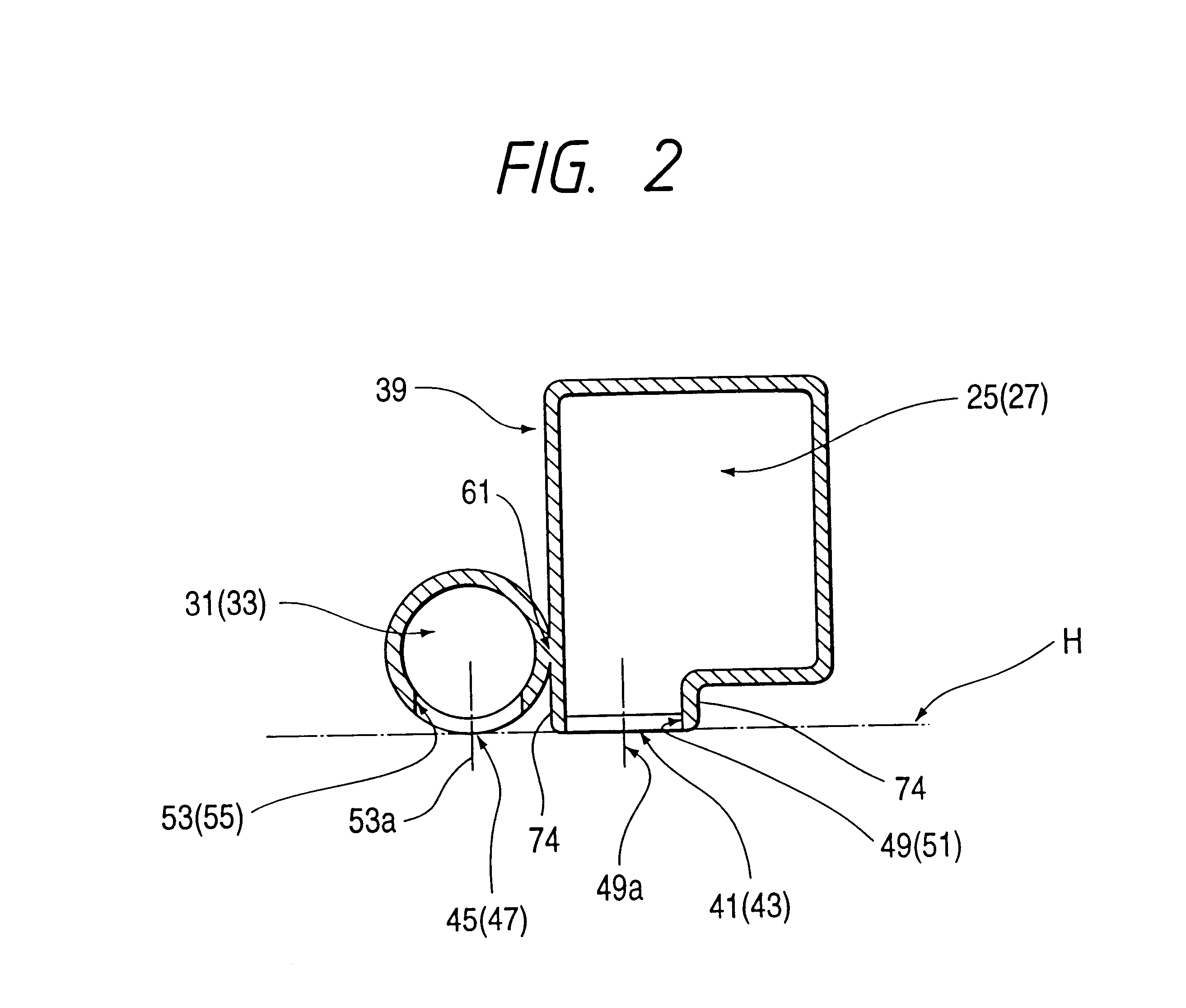 Integral-type heat exchanger