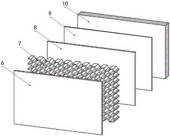 Explosion-proof ring for magnetic suspension type energy storage flywheel