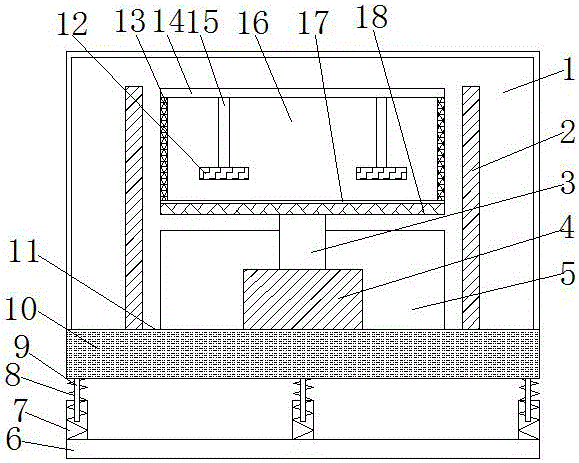 Noise-reduction dehydration machine