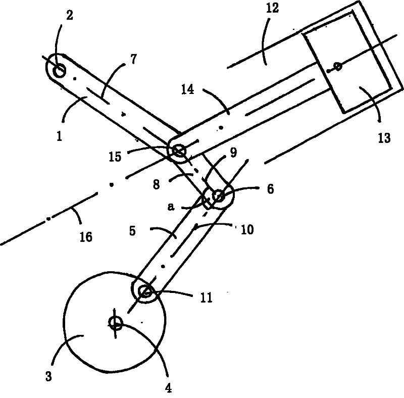 Crank drive