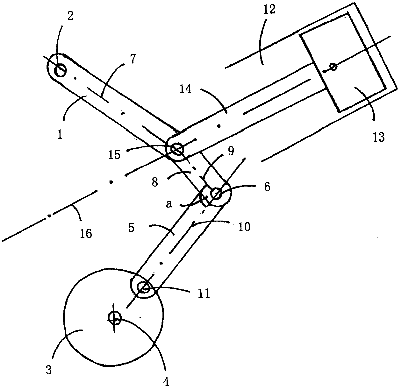 Crank drive