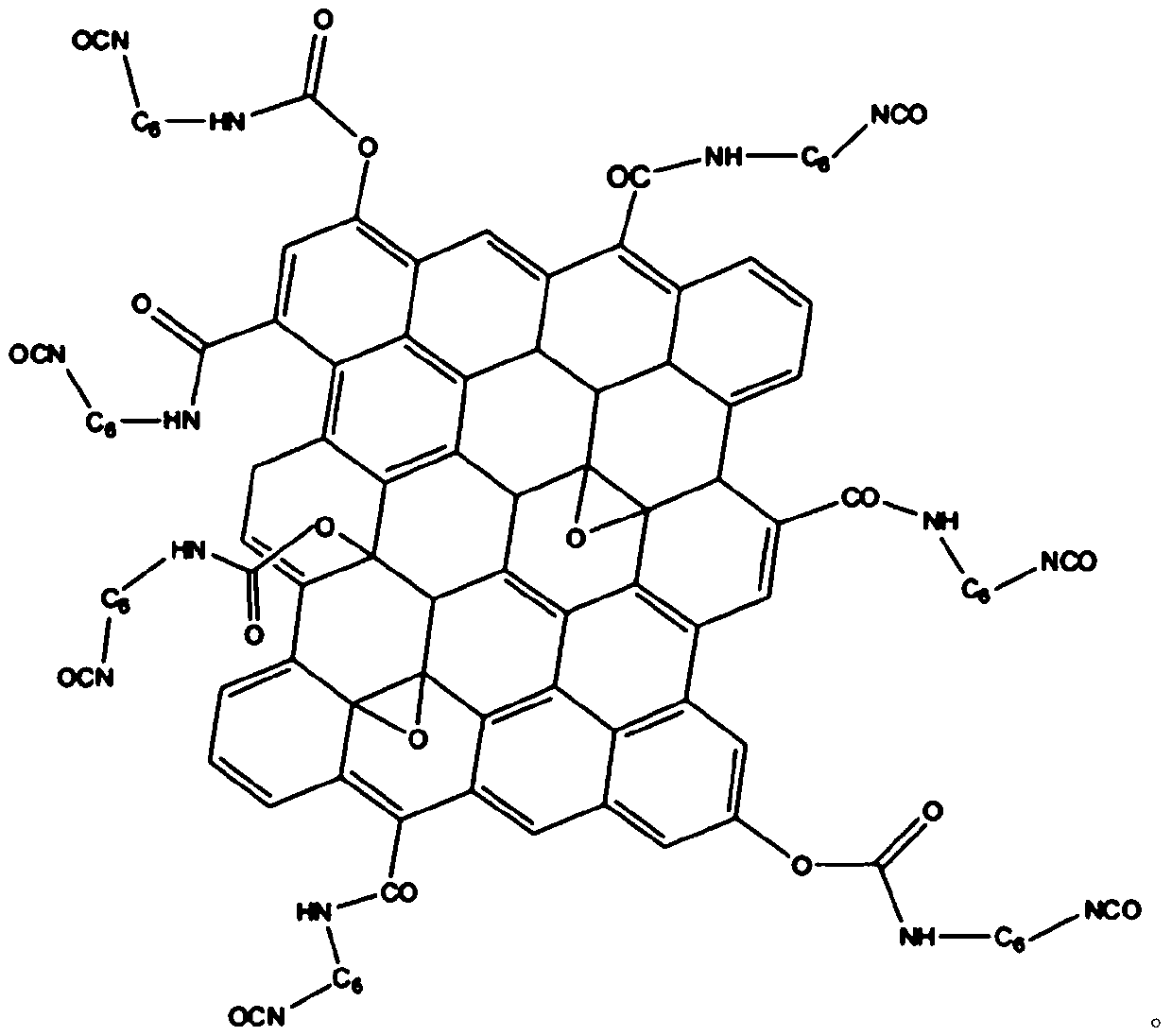 Radon-absorbing anti-radiation coating and its preparation method and application