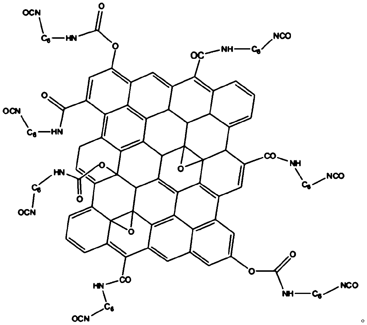 Radon-absorbing anti-radiation coating and its preparation method and application