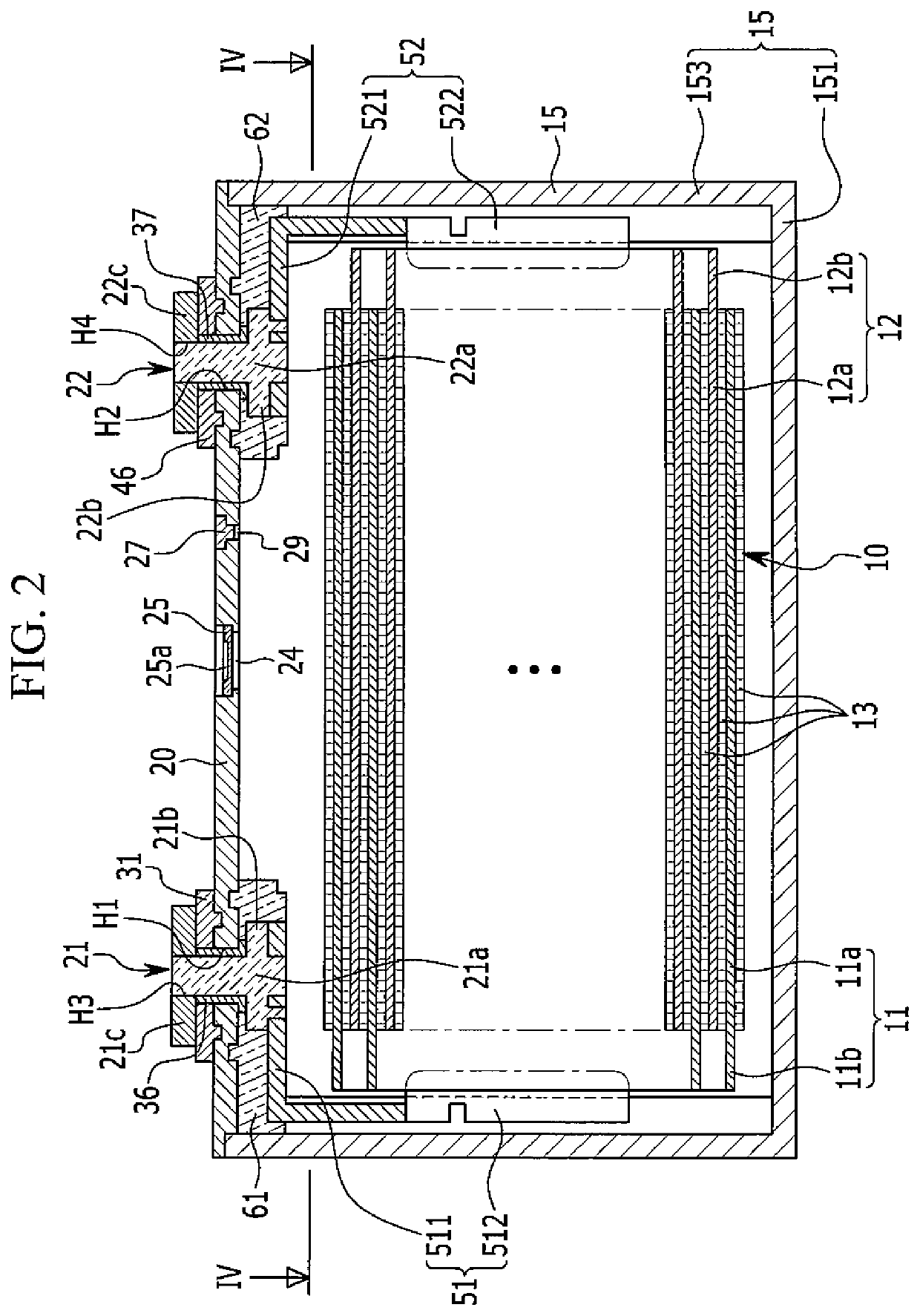 Rechargeable battery and module thereof