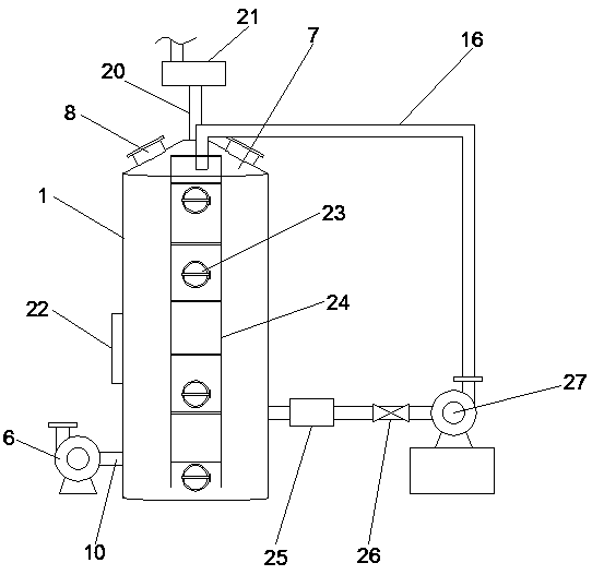 Quick-acting vinegar brewing machine