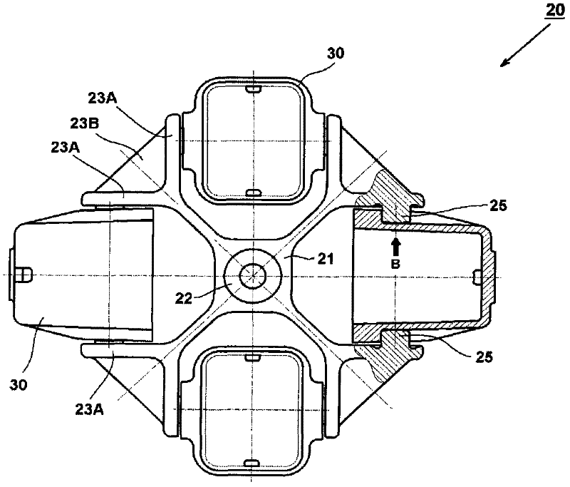 Siwing-bucket-rotor for centrifugal separator, and centrifugal separator