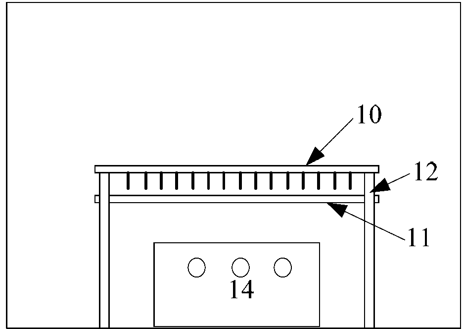 Corona aging acceleration device and method for polymer insulating material