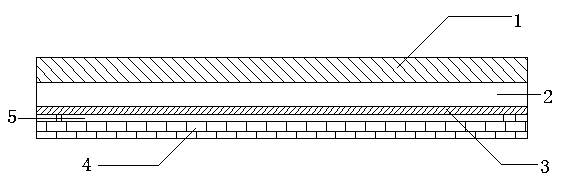 Production process of single-side-glued composite stone insulation board