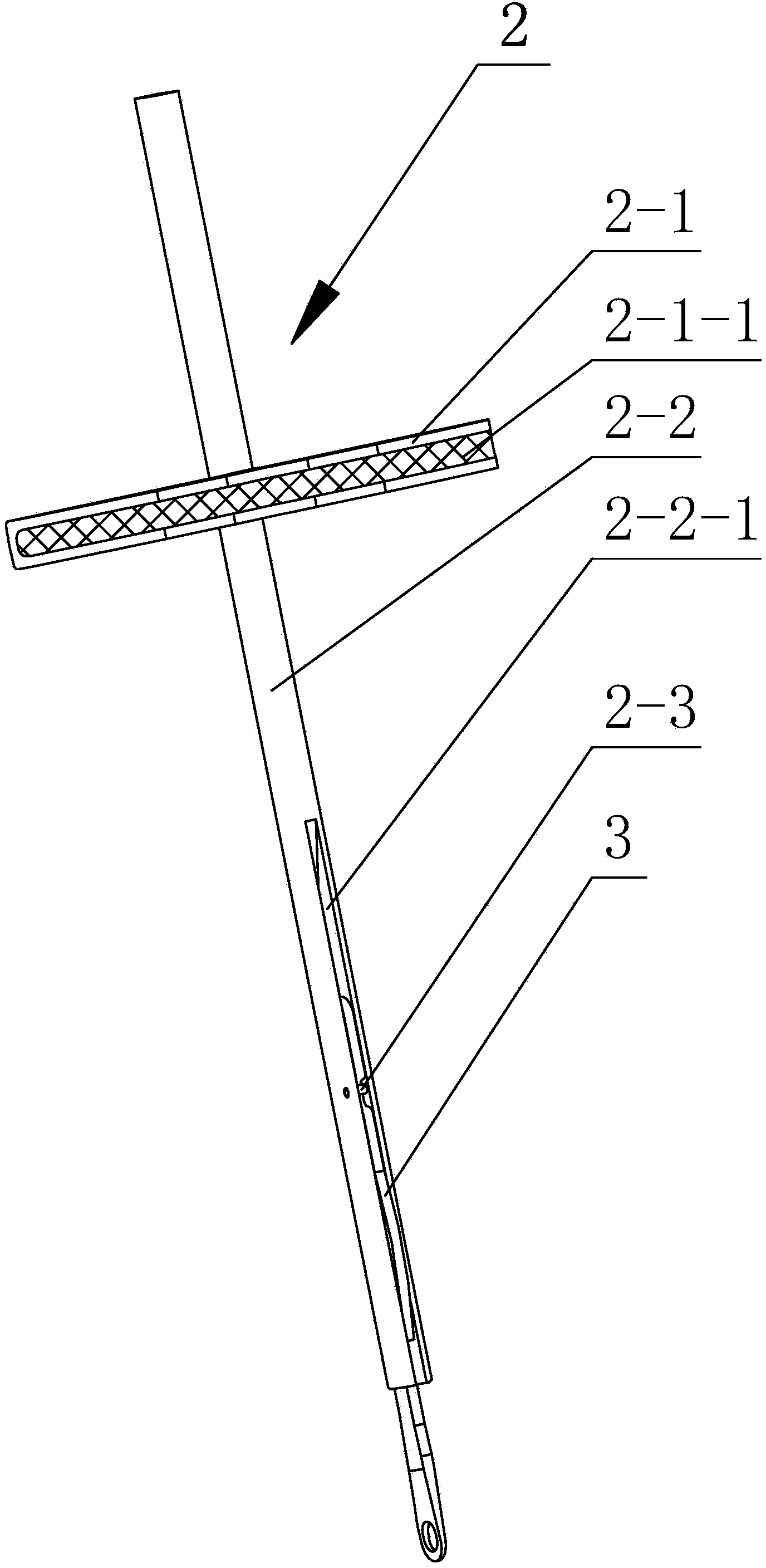 Steel wire guide bar jacquard needle device, and assembling tool and method thereof