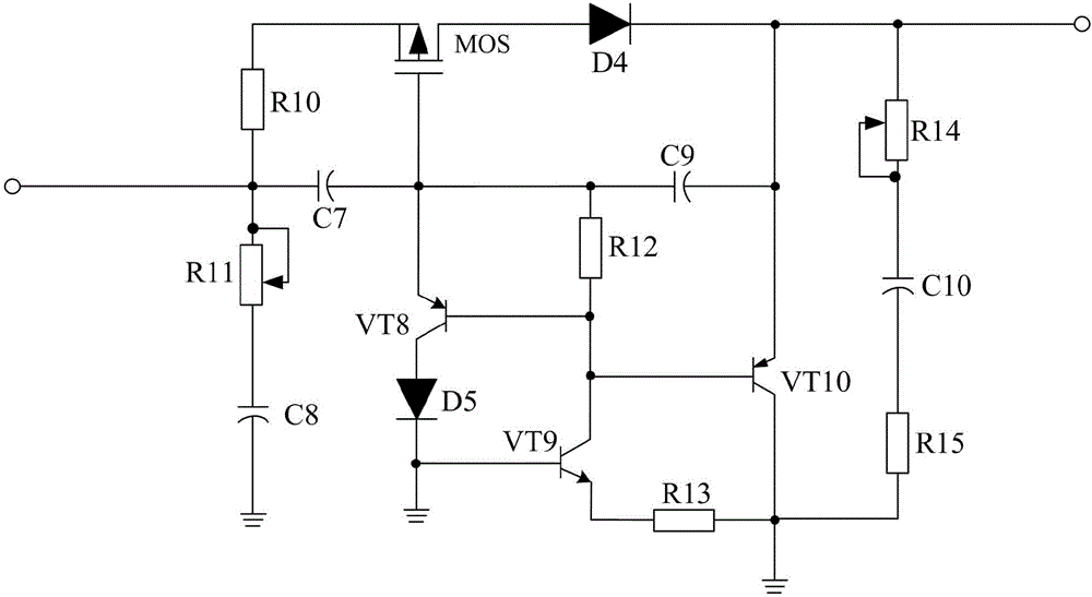 Current buffer protective circuit-based farm water trough water level control system