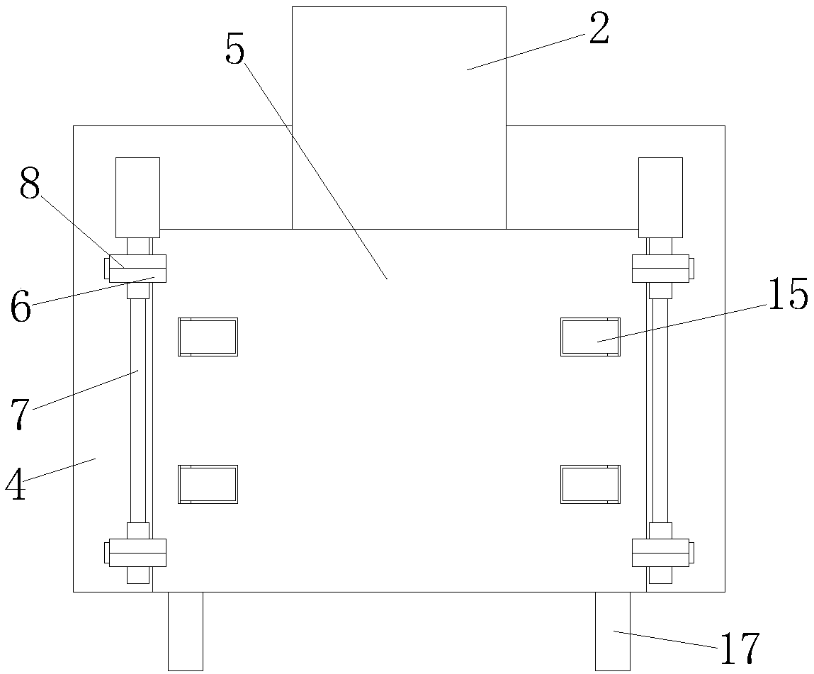 Double-layer two-parking-space three-dimensional parking device