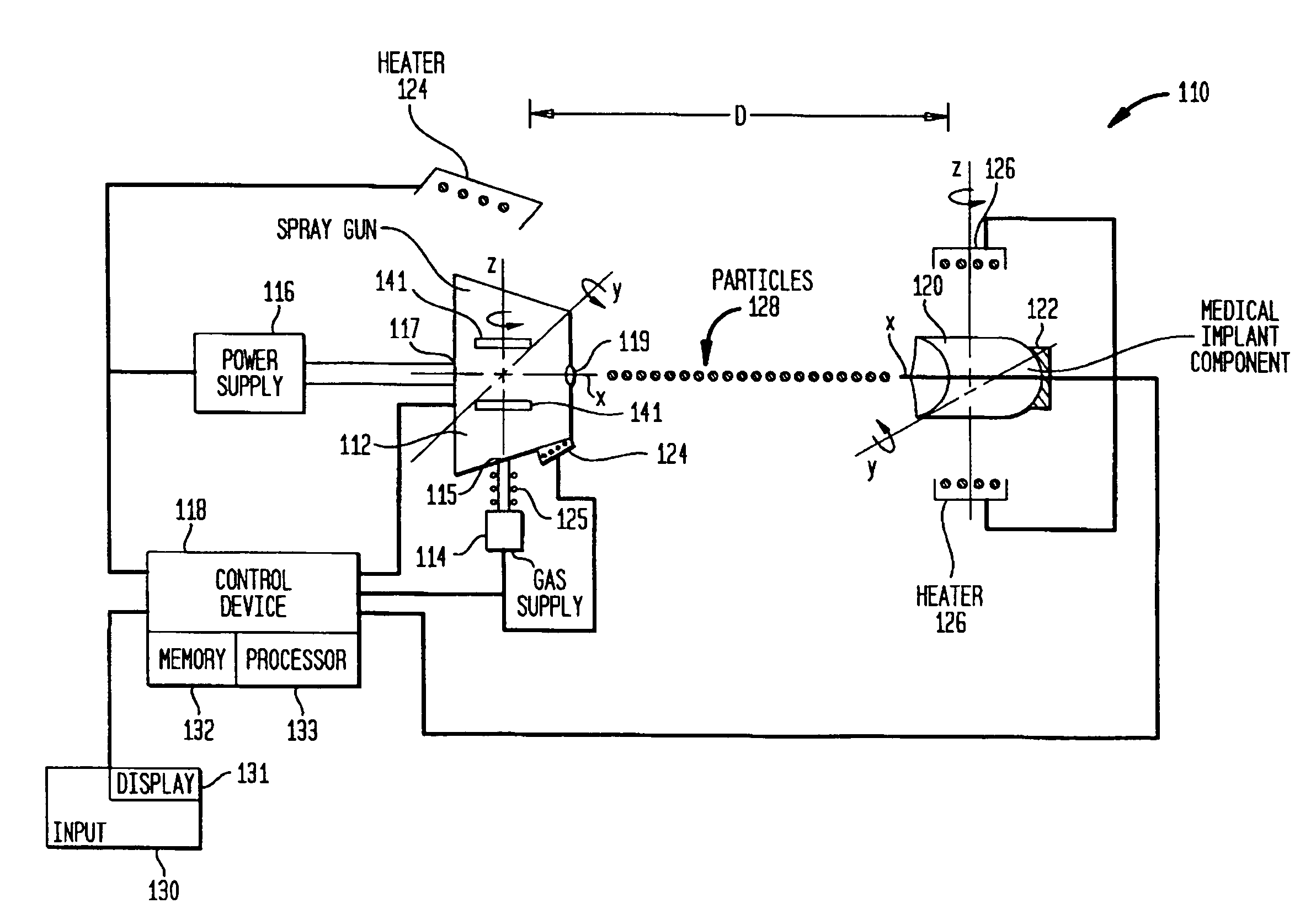 Method for fabricating a medical component from a material having a high carbide phase