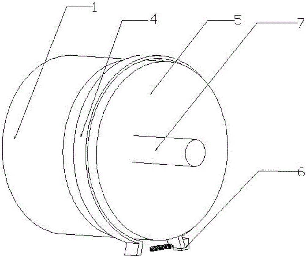 Composite anti-lock brake system for electric automobile and brake control method