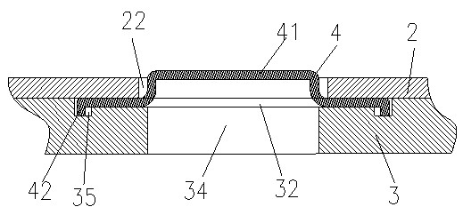 Waterproof display panel and assembling process thereof