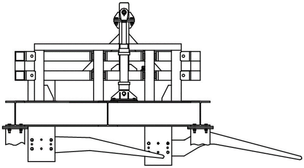 A steel ladle capping device