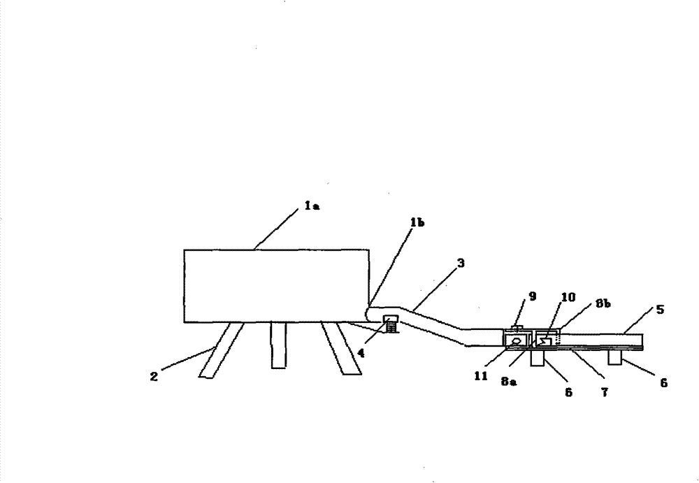 Device for skillfully splitting ricefield eel and loach