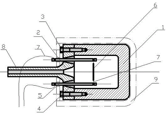 Novel SHPB (split Hopkinson pressure bar) explosive power source device