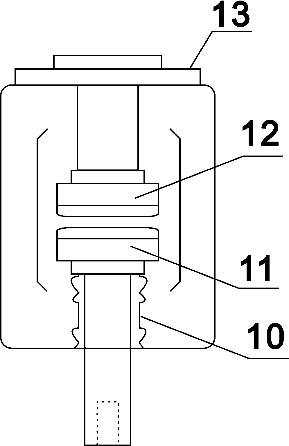 Surface decontamination system for moving and static contacts of vacuum arc extinguish chamber