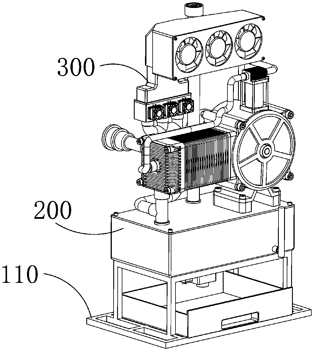 Water mist precipitation type method for purifying air in bedrooms of house