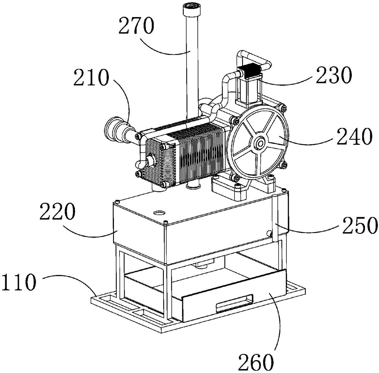 Water mist precipitation type method for purifying air in bedrooms of house