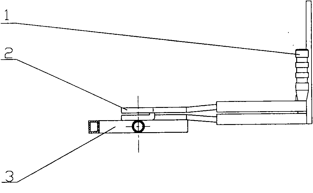 Induction quenching method of gearshift shaft of change gear case