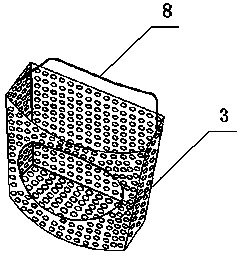 Plastic oil stain barrier well