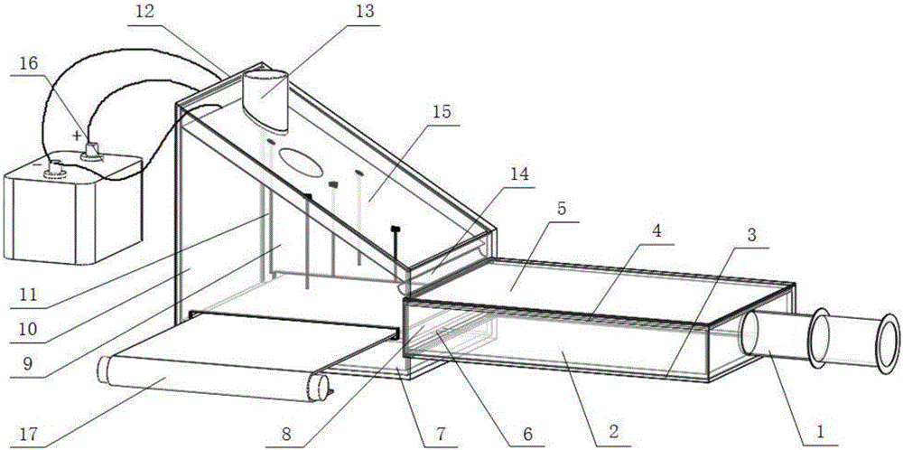 High voltage auxiliary solar drying device and method