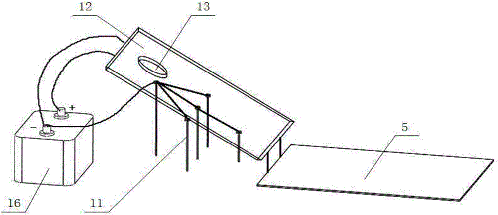 High voltage auxiliary solar drying device and method