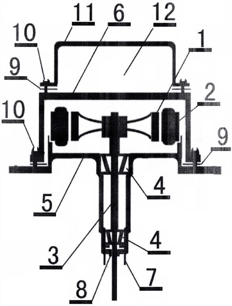 Specialized wind power and water power amphibious generator