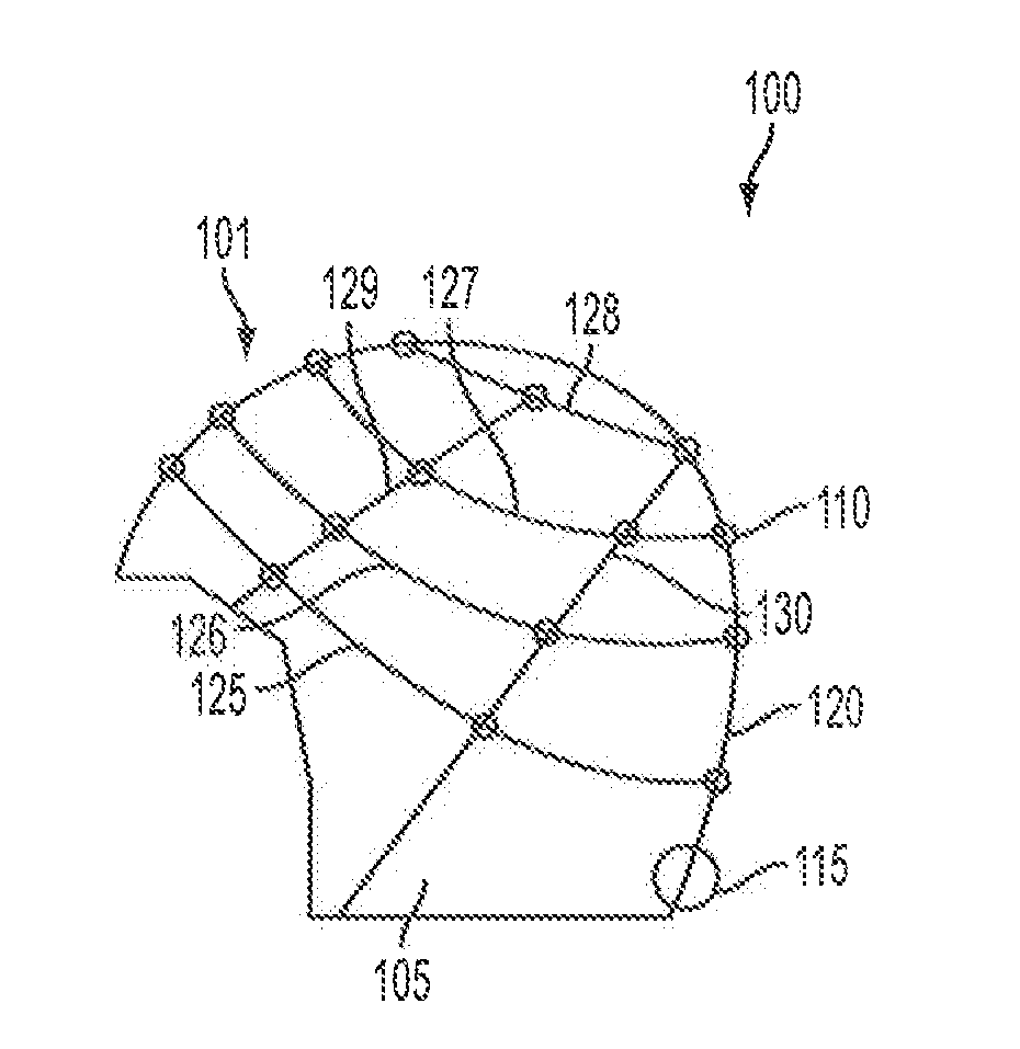 Illuminating helmet cover