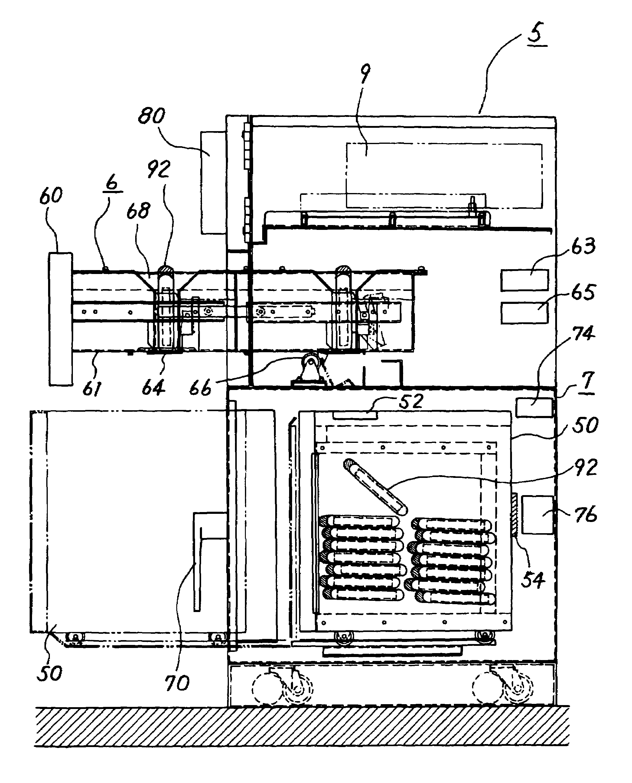 Safe for deposits, method of control of safe for deposits, deposit system utilizing safe for deposits, and method for same