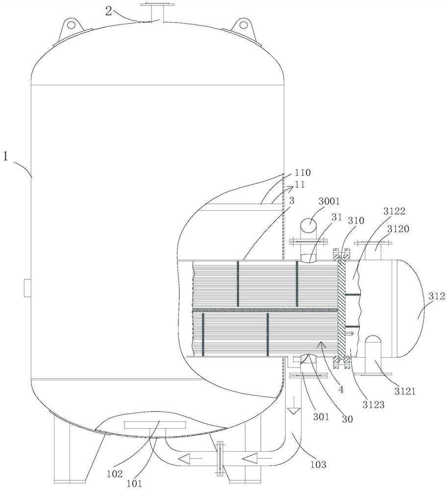 Efficient constant-temperature half-storage type heat exchange unit