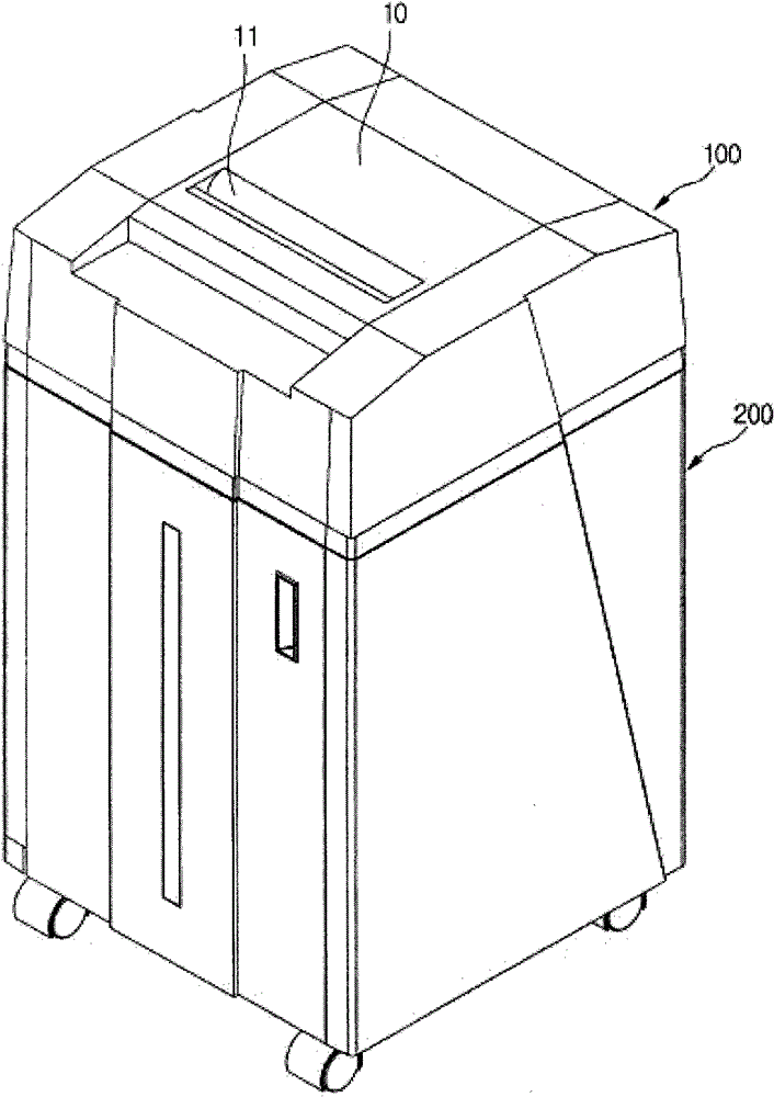 Electric shredder and shredding method thereof