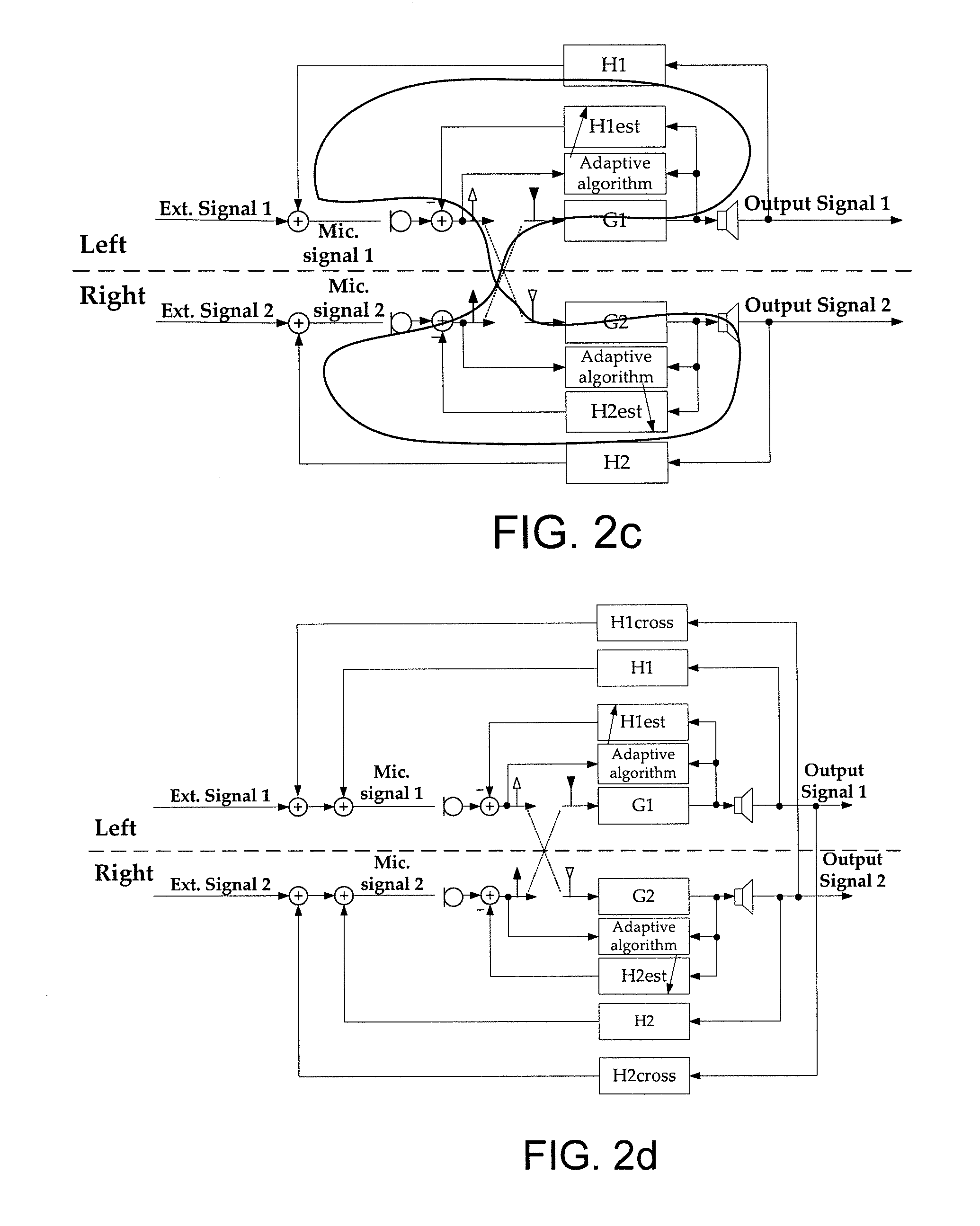 System for reducing acoustic feedback in hearing aids using inter-aural signal transmission, method and use